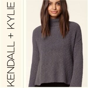 NWOT Kendall & Kylie Turtleneck Sweater